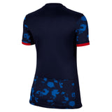 Nike Women's Netherlands 2023/24 Away Jersey Blue/Red Back