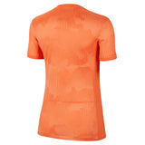 Nike Women's Netherlands 2023/24 Home Jersey Orange/Black Back