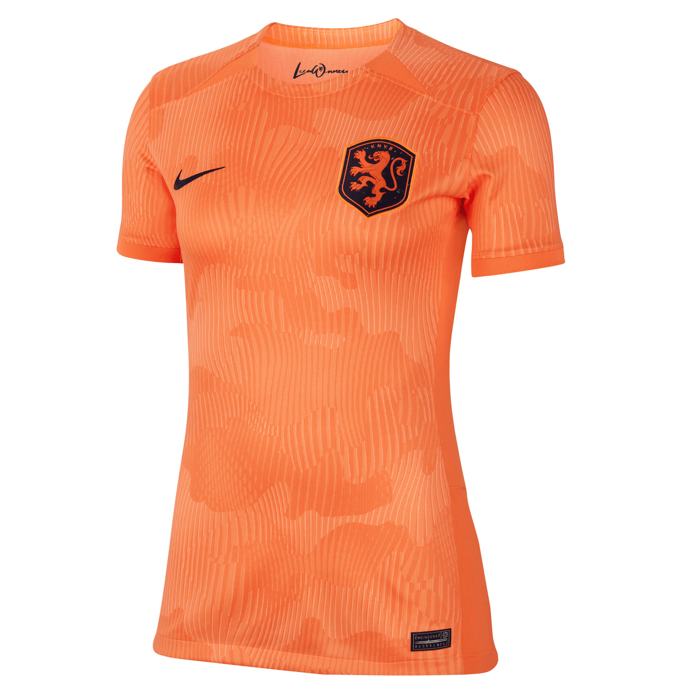 Nike Women's Netherlands 2023/24 Home Jersey Orange/Black Front