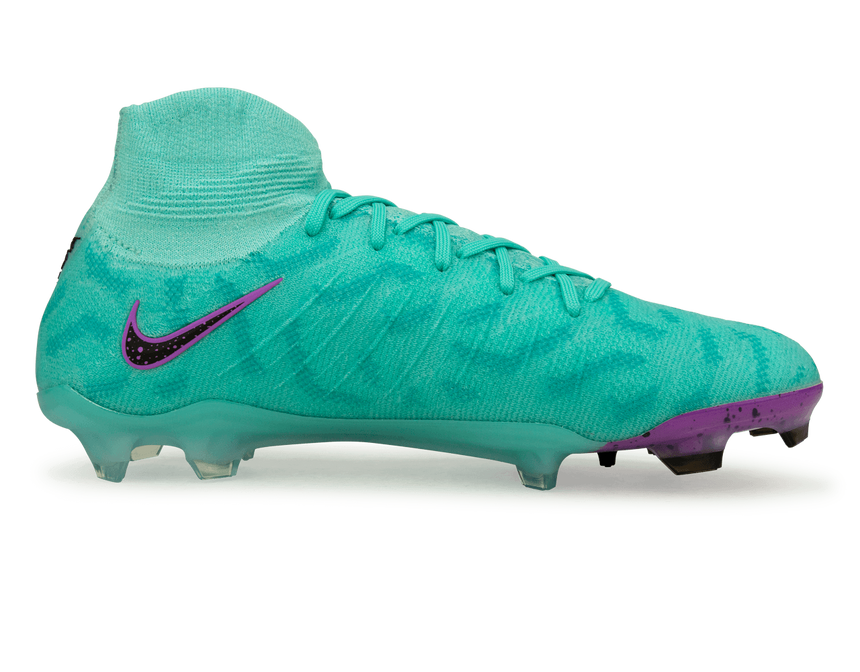 Nike Women's Phantom Luna Elite FG Hyper Turquoise/Black/Purple Side