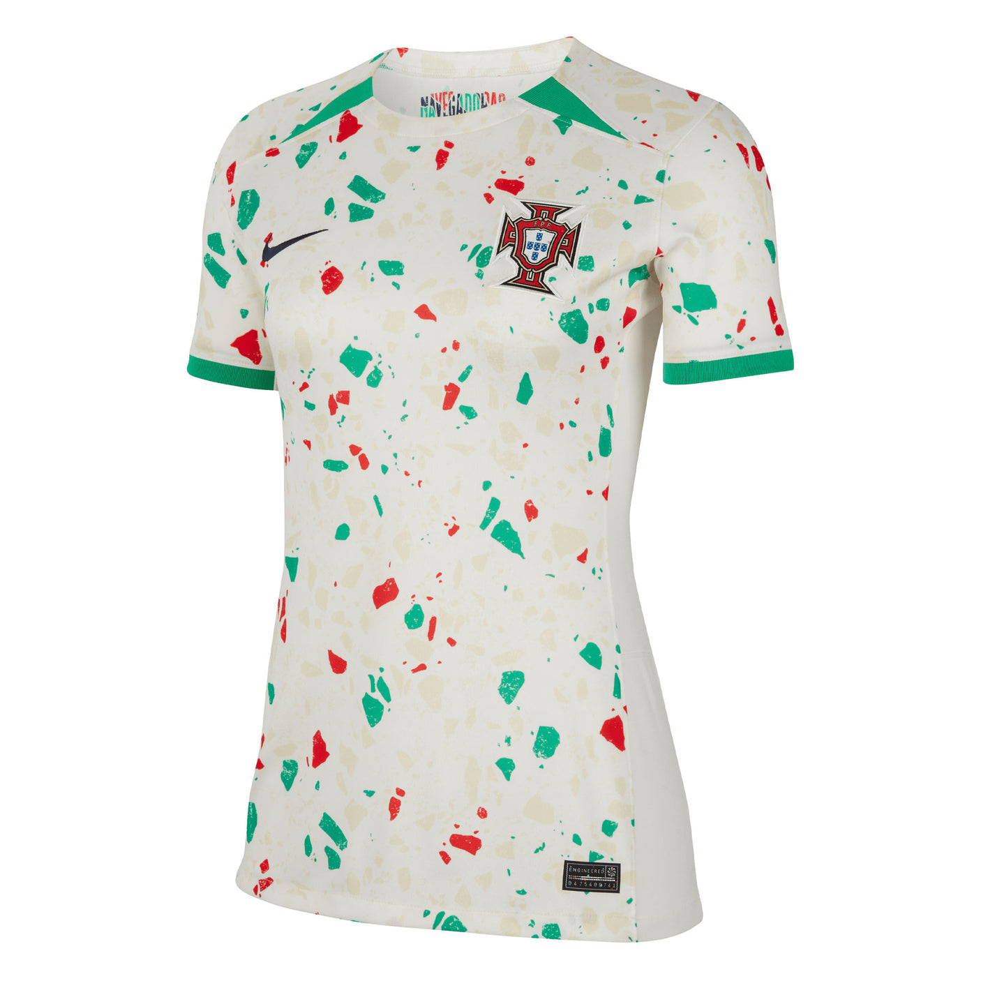 Nike Women's Portugal 2023/24 Away Jersey White/Green Front