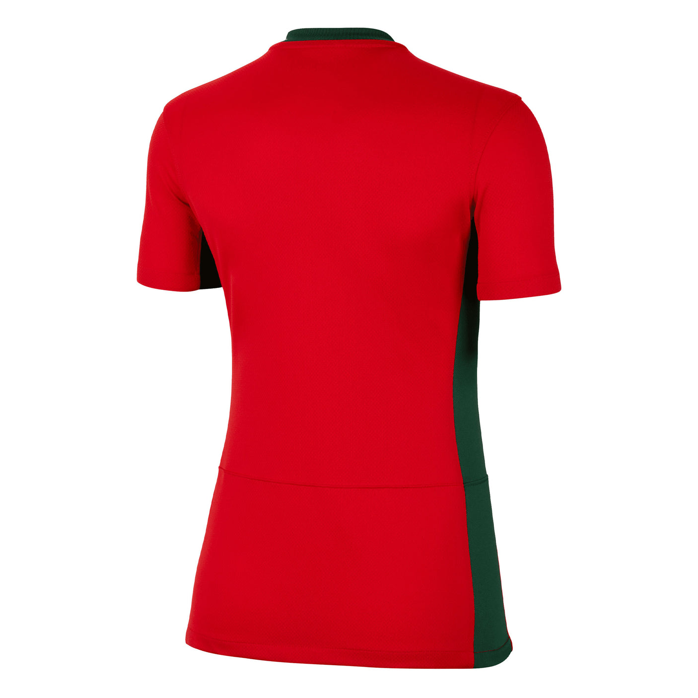 Nike Women's Portugal 2023/24 Home Jersey Red/Green Back