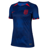 Nike Women's USA 2023/24 Away Jersey Blue/Red Front