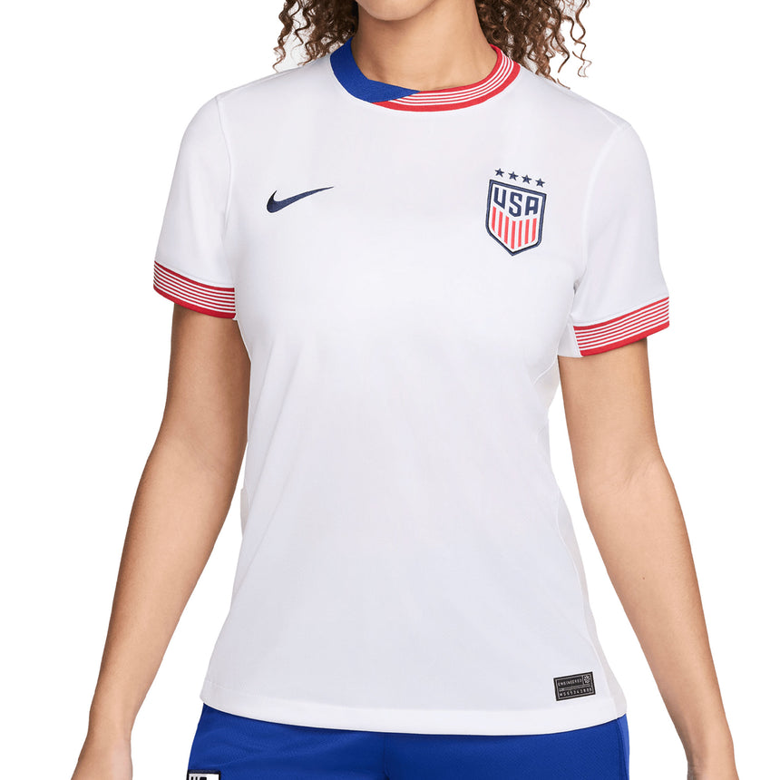 Nike Women's USA 2024/25 Home Jersey White Front