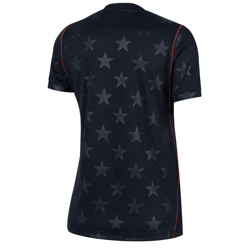 Nike Women's USA World Cup 2026 Away Jersey Dark Obsidian Back