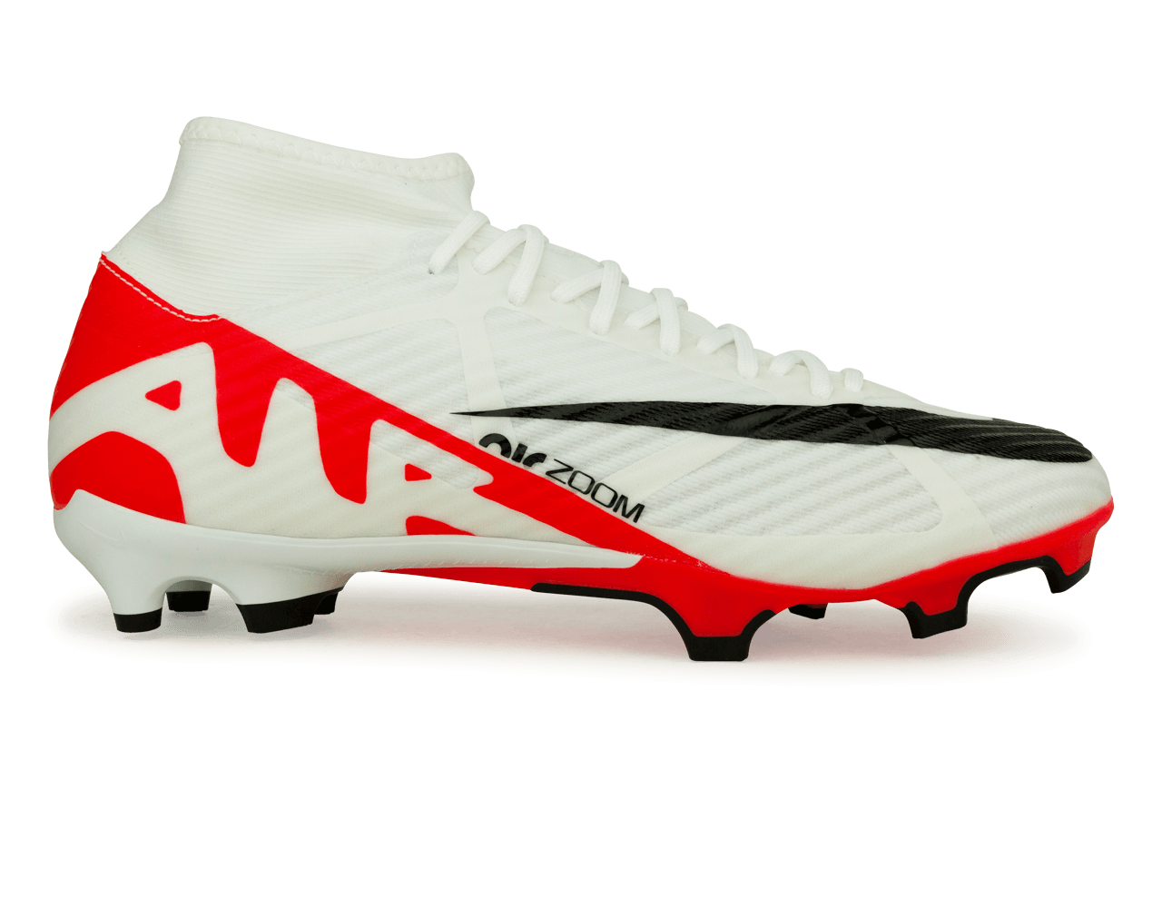 Nike Men s Zoom Mercurial Superfly 9 Academy FG MG White Red