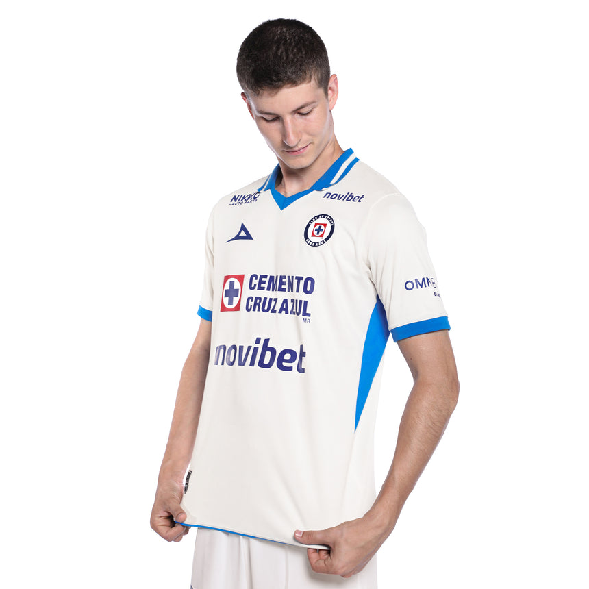 Pirma Cruz Azul Men's Away Authentic 2026/27 Jersey Biege Model