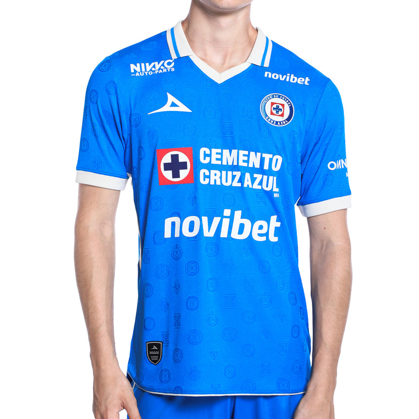 Pirma Cruz Azul Men's Home Authentic 2026/27 Jersey Royal Blue Front