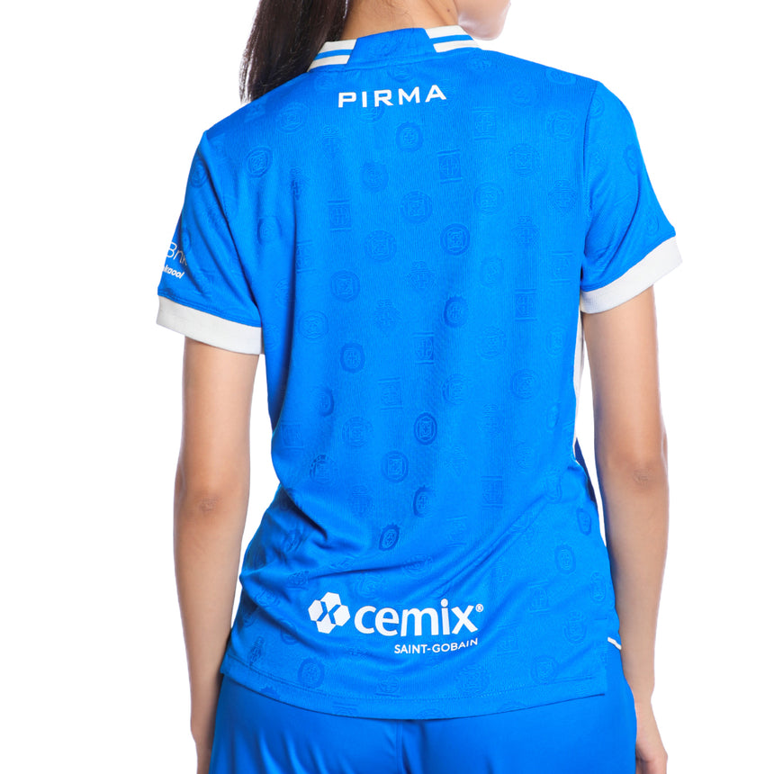 Pirma Cruz Azul Women's Home Authentic 2026/27 Jersey Royal Blue Back