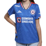 Pirma Kids Cruz Azul 2025/26 Home Jersey Royal Blue/White Front