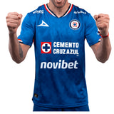 Pirma Men's Cruz Azul 2025/26 Home Jersey Royal Blue/White Front