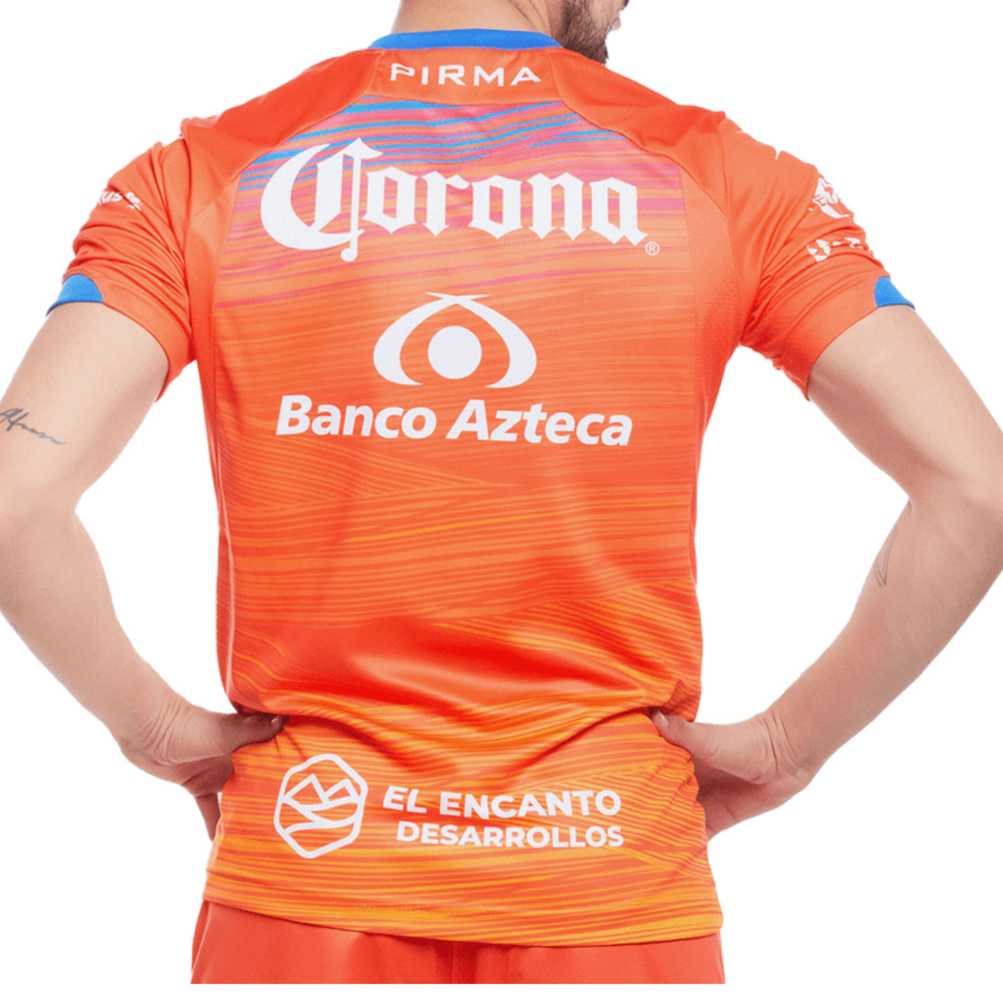 Pirma Men's Mazatlan 2024/25 Away Jersey Orange Back