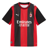 PUMA AC Milan Kids Home Stadium 2026/27 Jersey  Red/Black Front