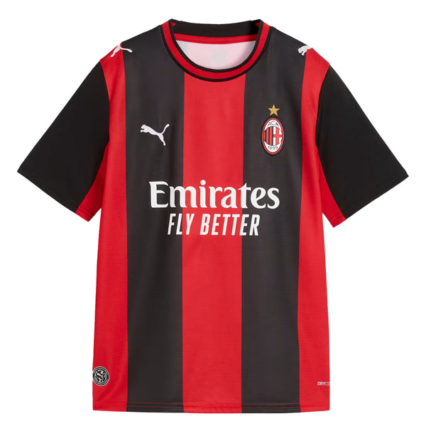 AC Milan ユニホーム　 M 赤黒　タグ付　レドンド　No.5 PUMA AC Milan Kids Home Stadium 2026/27 Jersey Red/Black – Azteca