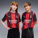 PUMA AC Milan Kids Home Stadium 2026/27 Jersey  Red/Black Model