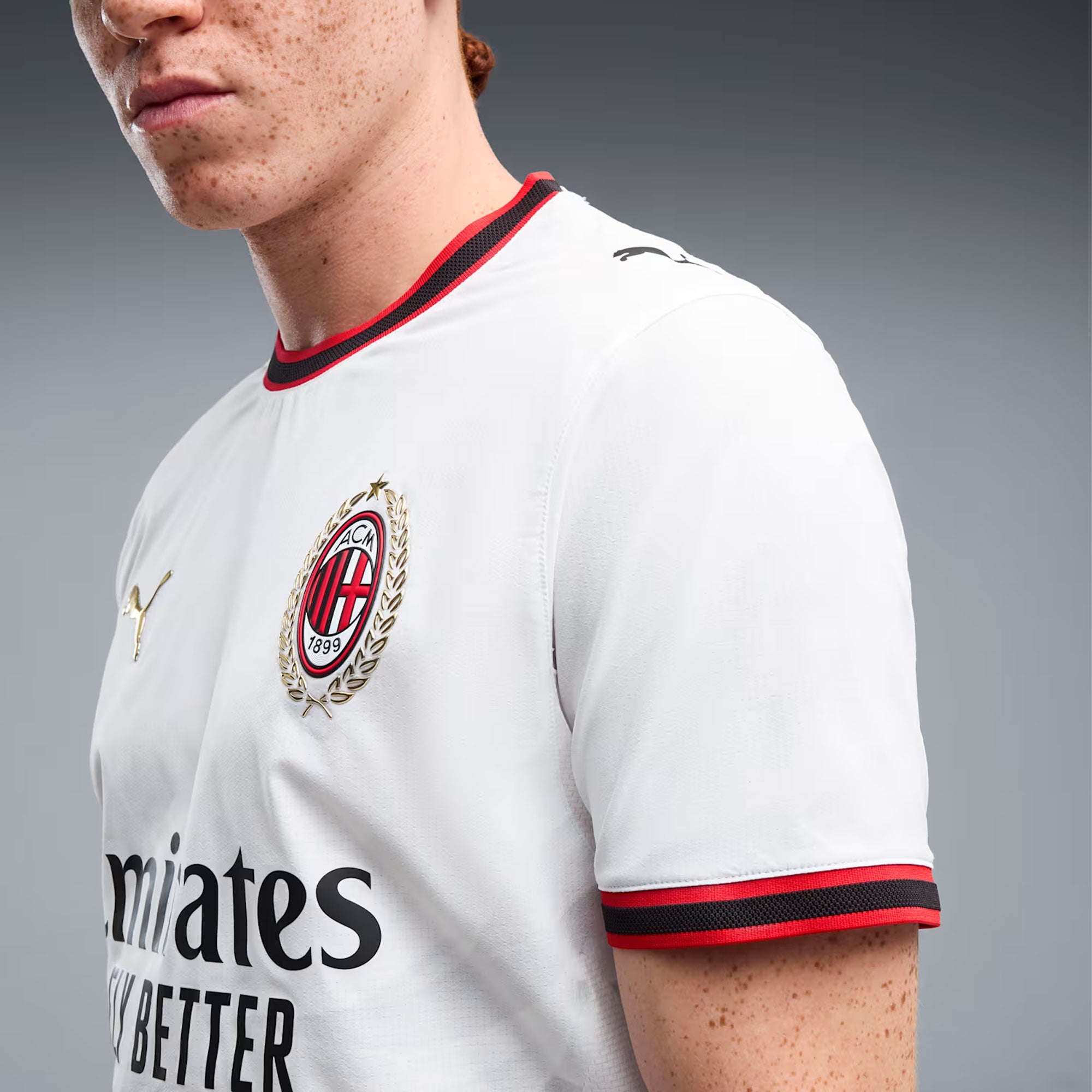 PUMA AC Milan Men's Away Authentic 2026/27 Jersey White – Azteca