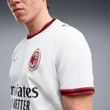 PUMA AC Milan Men's Away Authentic 2026/27 Jersey White Sleeve