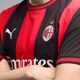 PUMA AC Milan Men's Home Authentic 2026/27 Jersey Red/Black Crest