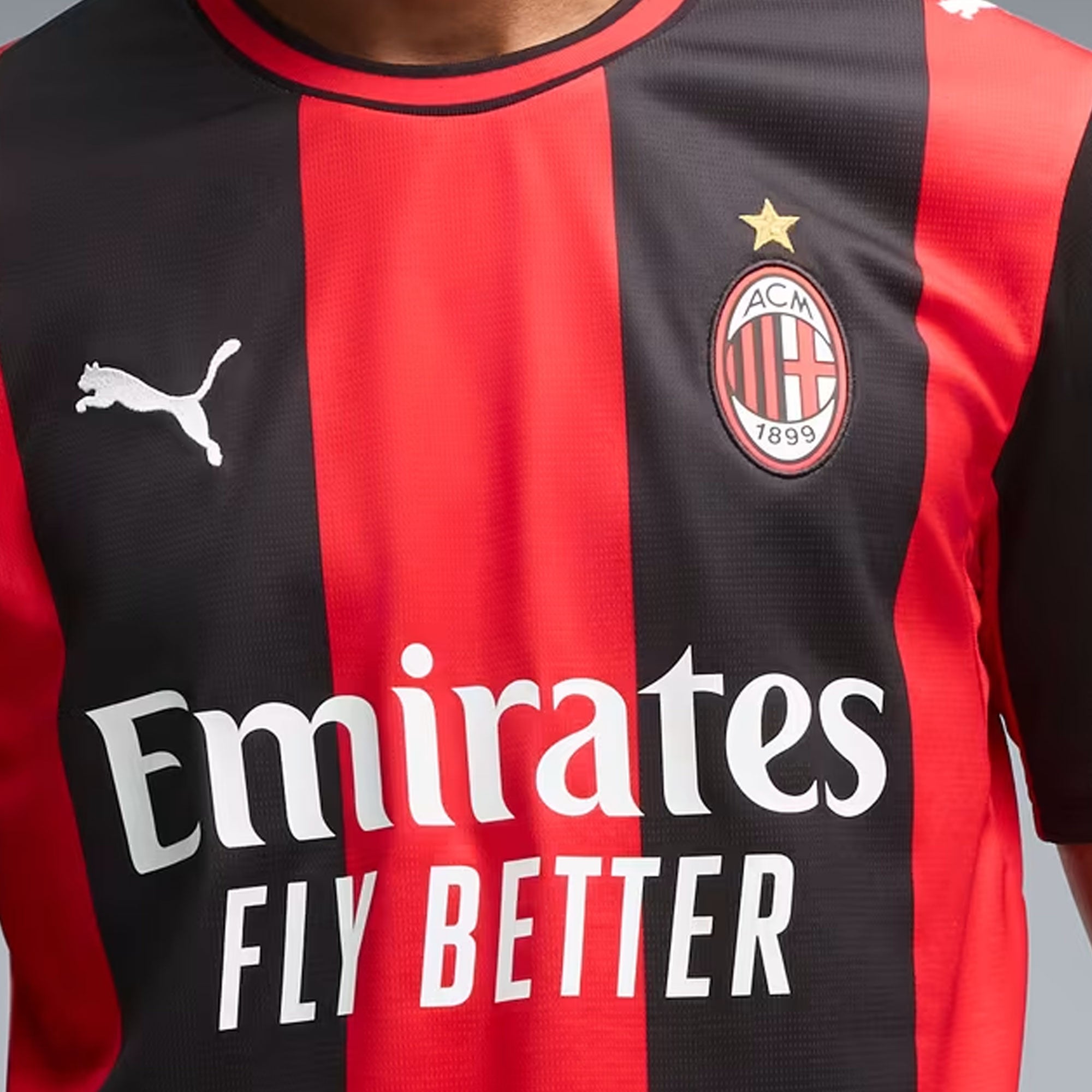 PUMA AC Milan Men's Home Stadium 2026/27 Jersey Red/Black – Azteca