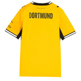 PUMA Borussia Dortmund Kids Home Stadium 2026/27 Jersey Yellow/Black Back