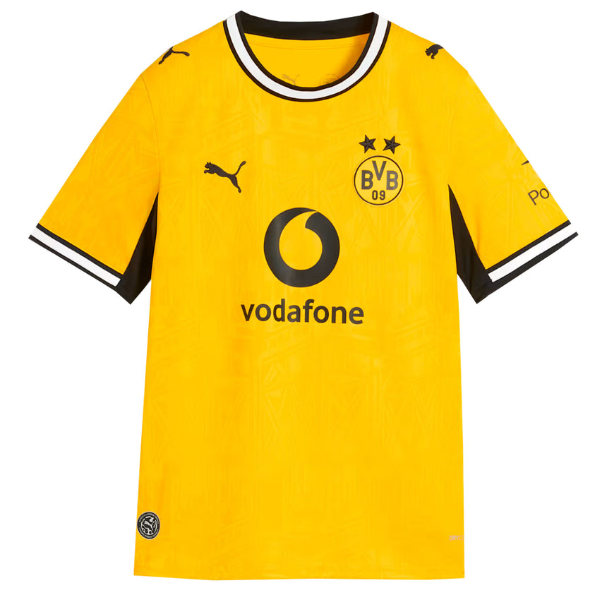 PUMA Borussia Dortmund Kids Home Stadium 2026/27 Jersey Yellow/Black Front
