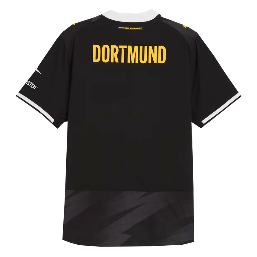 PUMA Borussia Dortmund Men's Away Authentic 2026/27 Jersey Black Back