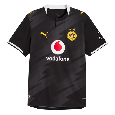 PUMA Borussia Dortmund Men's Away Authentic 2026/27 Jersey Black Front