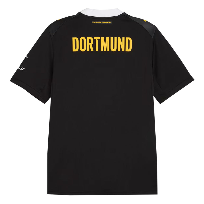 PUMA Borussia Dortmund Men's Away Stadium 2026/27 Jersey Black Back