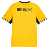 PUMA Borussia Dortmund Men's Home Stadium 2026/27 Jersey Yellow/Black Back