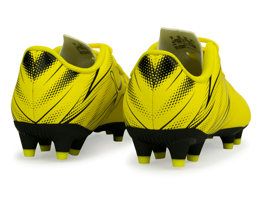 PUMA Kids Attacanto  FG/AG Yellow/Black REar