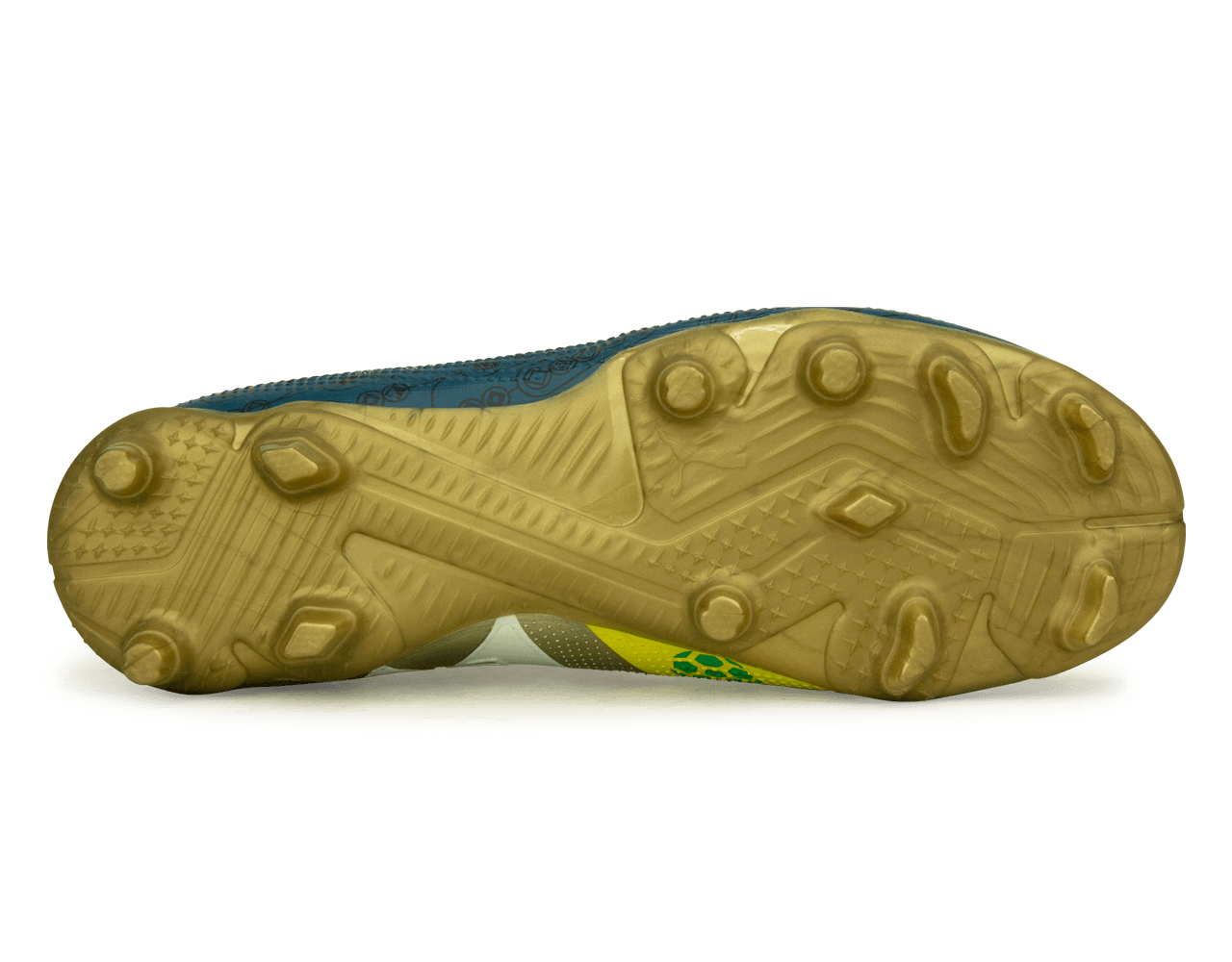 PUMA x Neymar JR Youth Future 7 Match BNA FG/AG Blue/Yellow/Green