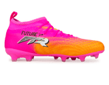 PUMA Kids Future 9 Match FG/AG Poison Pink/Sun Stream Side