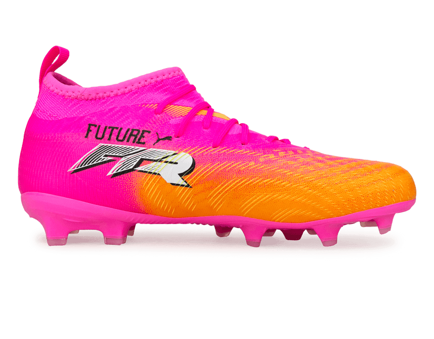 PUMA Kids Future 9 Match FG/AG Poison Pink/Sun Stream Side