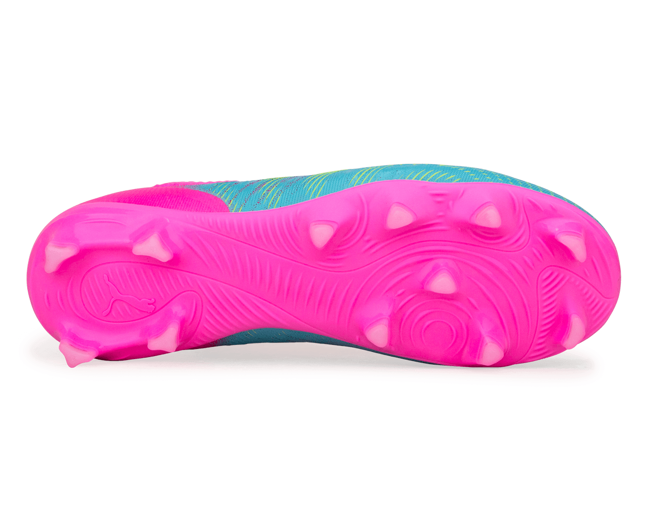 PUMA Kids Future 9 Match FG/AG Poison Pink/Sun Stream – Azteca Soccer