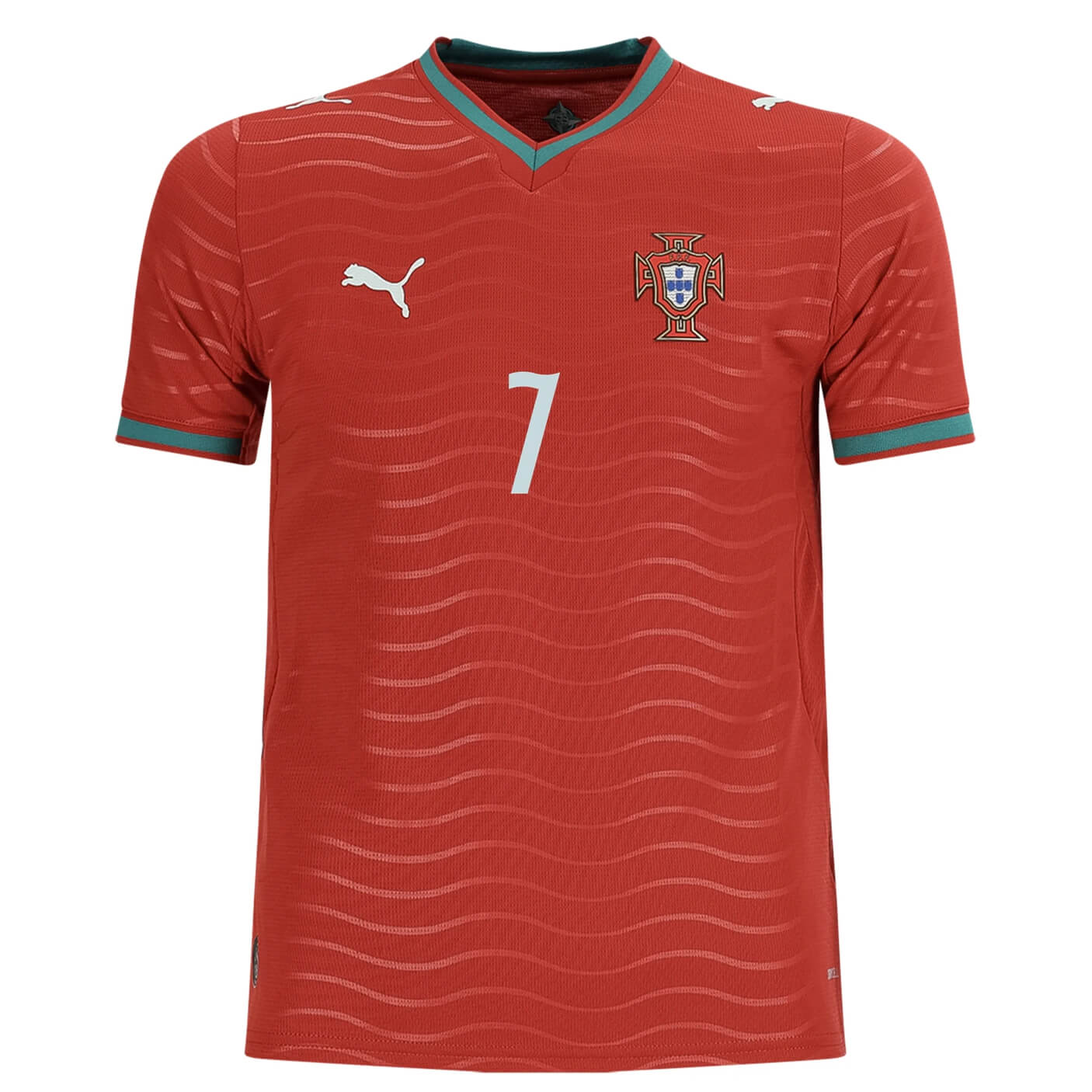 PUMA Kids Portugal World Cup 2026 Home Jersey w/ Ronaldo #7