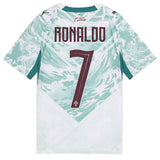 PUMA Kids Portugal World Cup 2026 Away Jersey w/ Ronaldo #7 Printing Back