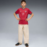 PUMA Kids Portugal World Cup 2026 Home Jersey w/ Ronaldo #7 Printing Model