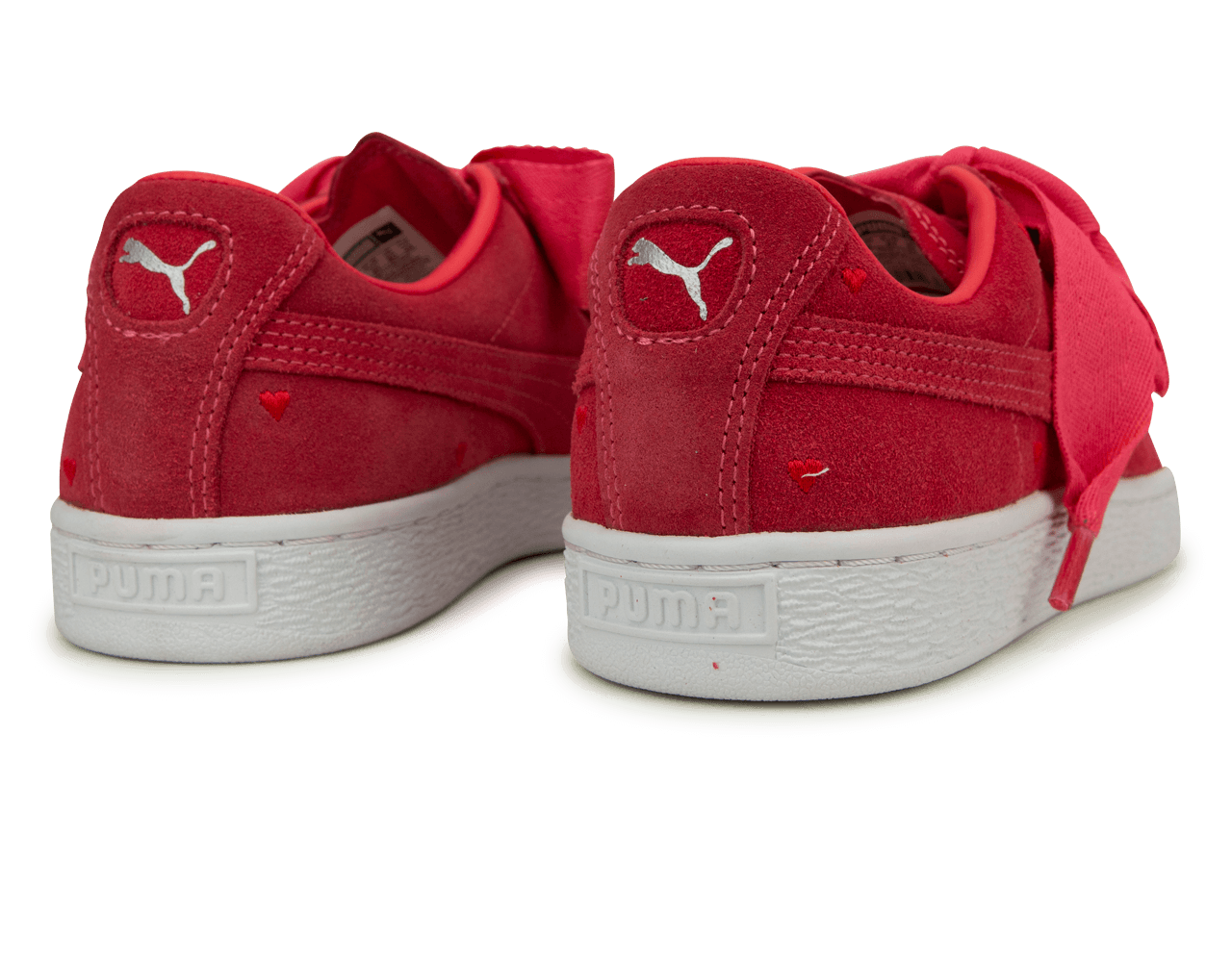 Puma Kids Suede Heart Valentine Shoes