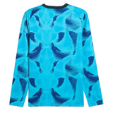 PUMA Kids Team Target Goalkeeper Longsleeve Jersey Bright Aqua/Black Back
