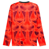 PUMA Kids Team Target Goalkeeper Longsleeve Jersey Red/Black Back