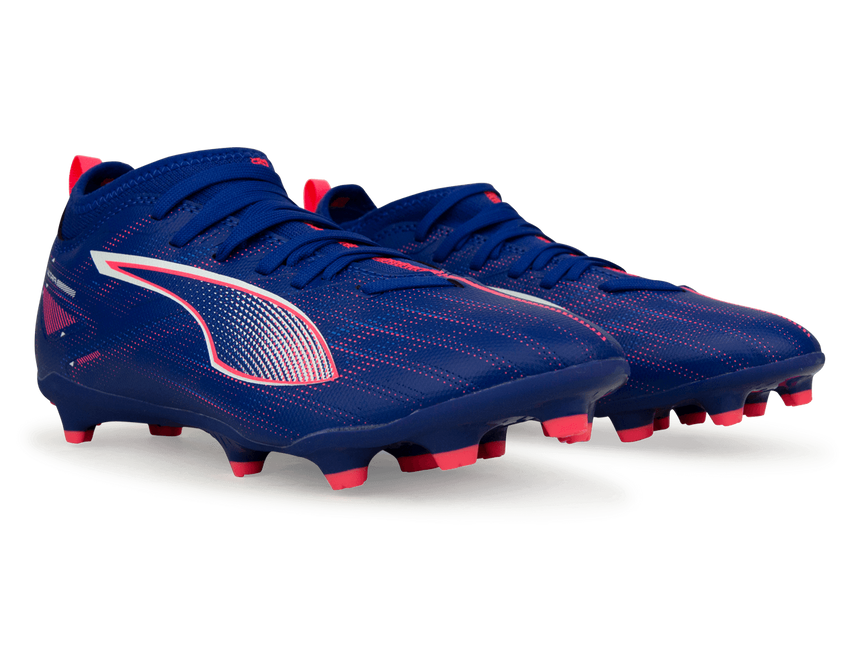 PUMA Kids Ultra 5 Match FG/AG Lapis Lazuli/White Together