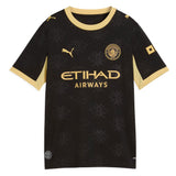 PUMA Manchester City Kids Away Stadium 2026/27 Jersey Black Front