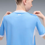 PUMA Manchester City Kids Home Stadium 2026/27 Jersey Light Blue Neck