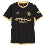 PUMA Manchester City Men's Away Authentic 2026/27 Jersey Black Front