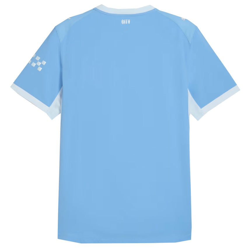 PUMA Manchester City Men's Home Authentic 2026/27 Jersey Light Blue Back
