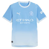 PUMA Manchester City Men's Home Authentic 2026/27 Jersey Light Blue Front