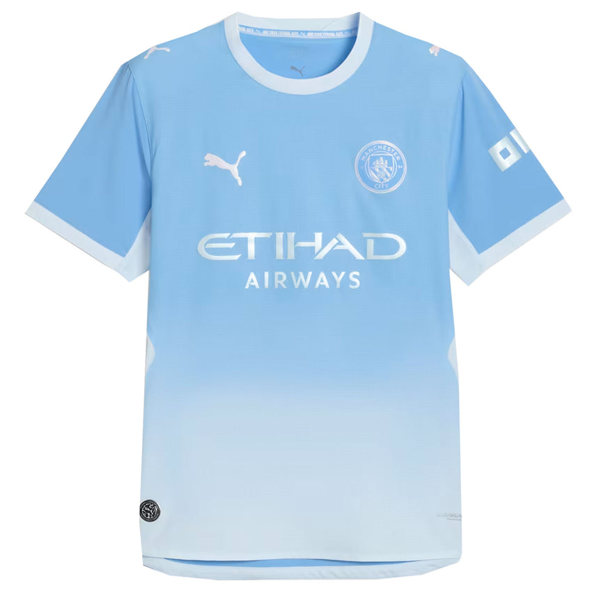 PUMA Manchester City Men's Home Authentic 2026/27 Jersey Light Blue Front