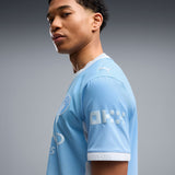 PUMA Manchester City Men's Home Authentic 2026/27 Jersey Light Blue Sleeve