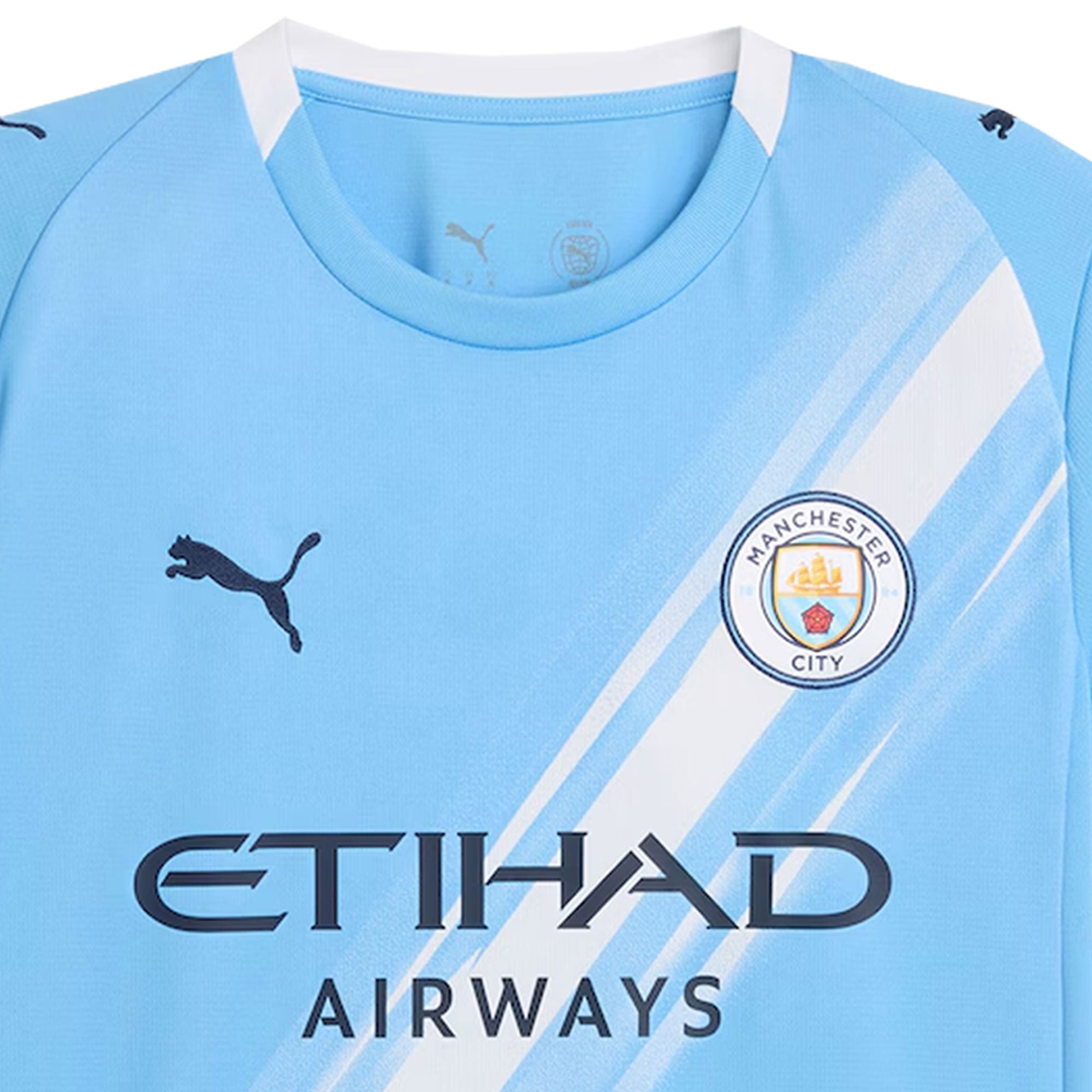PUMA Manchester City Men's Home Stadium 2025/26 Soccer Jersey w