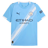 PUMA Manchester City Men's Home Stadium 2025/26 Jersey w/ Haaland #9 Front